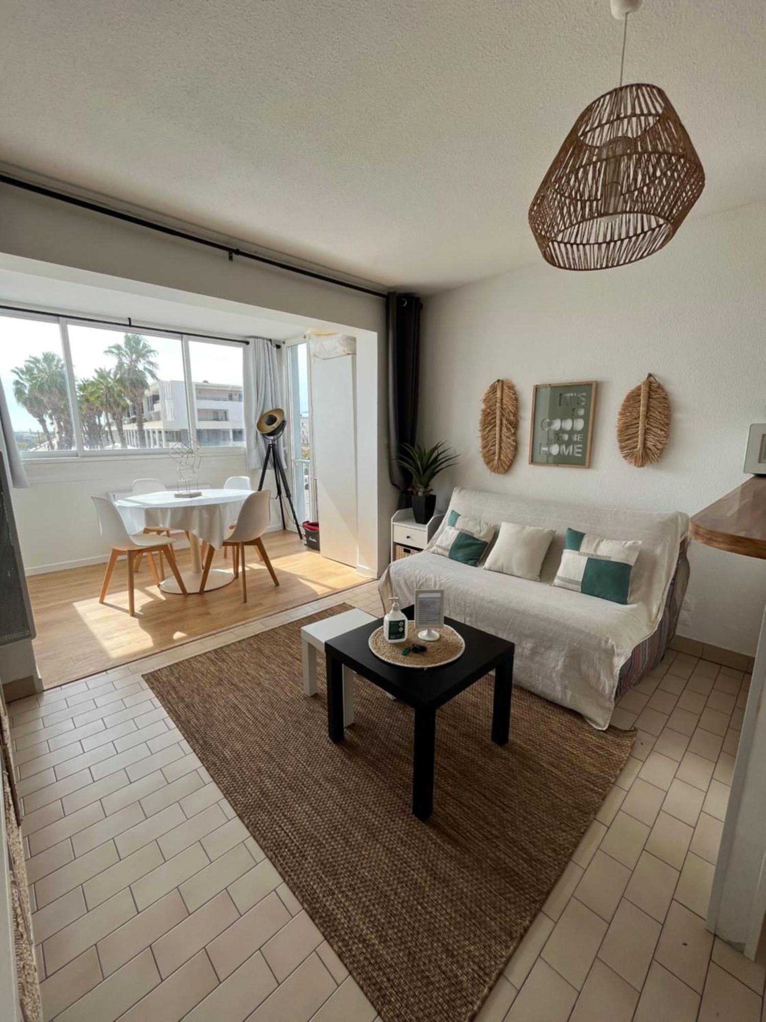 T2 Vue Panoramique Sur Mer Quartier Des Quilles Sète Dış mekan fotoğraf